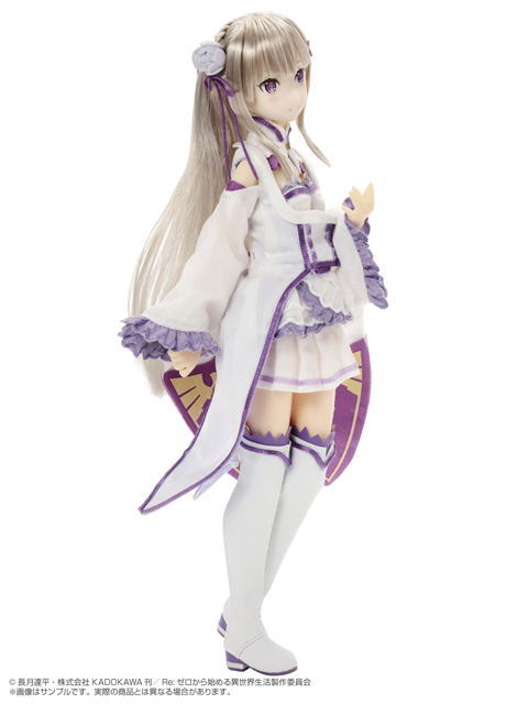 Re:Zero kara Hajimeru Isekai Seikatsu Memory Snow Pureneemo Character Series 1/6 Scale Fashion Doll: Emilia image 3