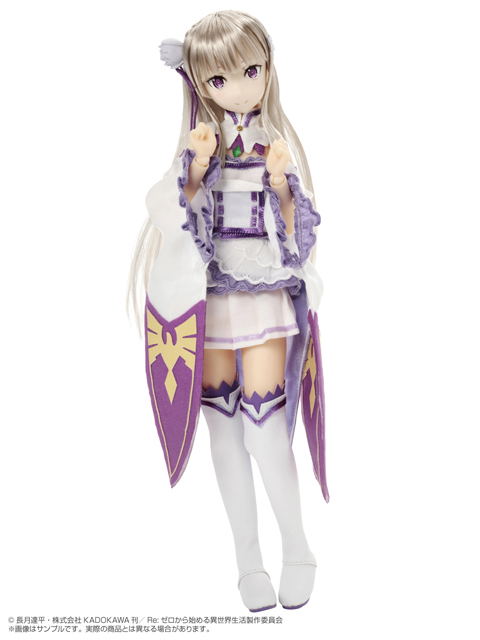 Re:Zero kara Hajimeru Isekai Seikatsu Memory Snow Pureneemo Character Series 1/6 Scale Fashion Doll: Emilia image 5
