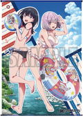 SSSS.Gridman Original Illustration Tapestry: Rikka & Akane no Yes! Summerdays thumbnail 1
