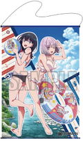 SSSS.Gridman Original Illustration Tapestry: Rikka & Akane no Yes! Summerdays thumbnail 2