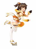 The Idolm@ster Cinderella Girls 1/7 Scale Pre-Painted Figure: Miria Akagi Party Time Gold Ver. thumbnail 1