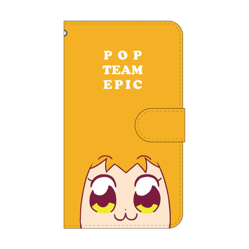 Pop Team Epic Book Style Smartphone Case Popuko (M Size) image 2