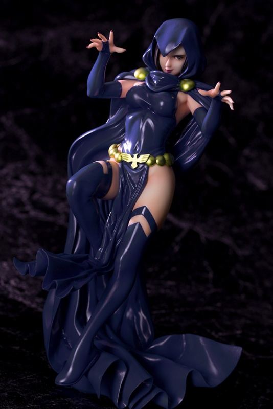DC Comics Bishoujo Teen Titans 1/7 Scale Pre-Painted Figure: Raven ...
