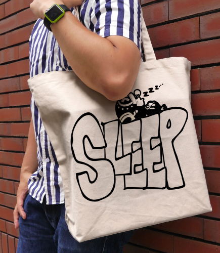 One Piece - Dreaming Chopper Large Tote Bag Natural image 2
