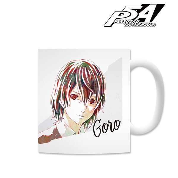 Persona 5 The Animation Ani-Art Mug - Akechi Goro image 1