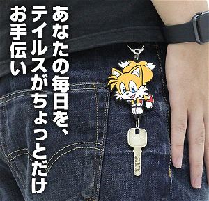 Sonic the Hedgehog Hataraku Tsumamare Key Ring: Tails (Re-run)