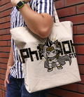 Yu-Gi-Oh! Duel Monsters - Atem Large Tote Bag Natural thumbnail 2