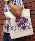 Yu-Gi-Oh! Duel Monsters GX - Gotcha! Large Tote Bag Natural thumbnail 2