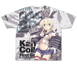 Kantai Collection: KanColle - Shimakaze Double-sided Full Graphic T-shirt Deciding Battle Mode (L Size)