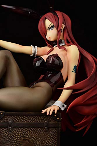 Fairy Tail 1/6 Scale Pre-Painted Figure: Erza Scarlet Bunny Girl Style image 10