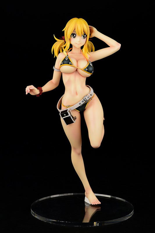 Fairy Tail 1/6 Scale Pre-Painted Figure: Lucy Heartfilia Swimsuit Gravure Style Limited Edition Noir image 2