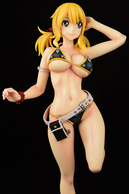 Fairy Tail 1/6 Scale Pre-Painted Figure: Lucy Heartfilia Swimsuit Gravure Style Limited Edition Noir image 25