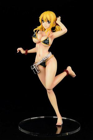 Fairy Tail 1/6 Scale Pre-Painted Figure: Lucy Heartfilia Swimsuit Gravure Style Limited Edition Noir