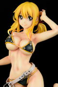 Fairy Tail 1/6 Scale Pre-Painted Figure: Lucy Heartfilia Swimsuit Gravure Style Limited Edition Noir thumbnail 4