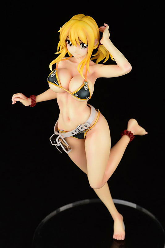 Fairy Tail 1/6 Scale Pre-Painted Figure: Lucy Heartfilia Swimsuit Gravure Style Limited Edition Noir image 5
