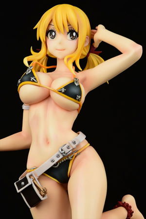 Fairy Tail 1/6 Scale Pre-Painted Figure: Lucy Heartfilia Swimsuit Gravure Style Limited Edition Noir