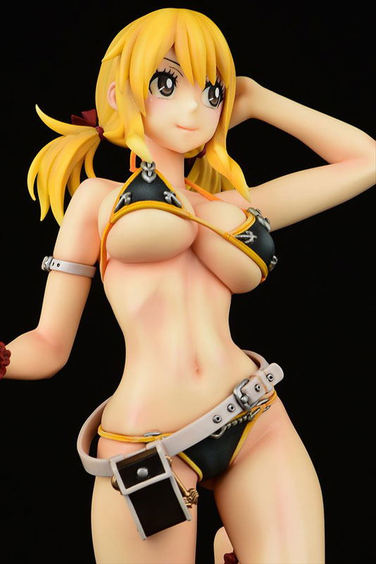 Fairy Tail 1/6 Scale Pre-Painted Figure: Lucy Heartfilia Swimsuit Gravure Style Limited Edition Noir image 8