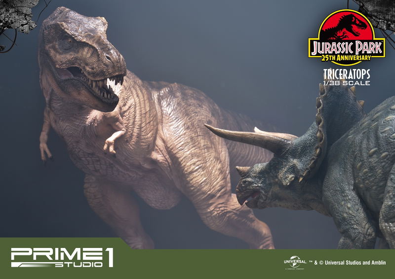 Jurassic Park Prime Collectible 1/38 Scale Figure: Triceratops image 29