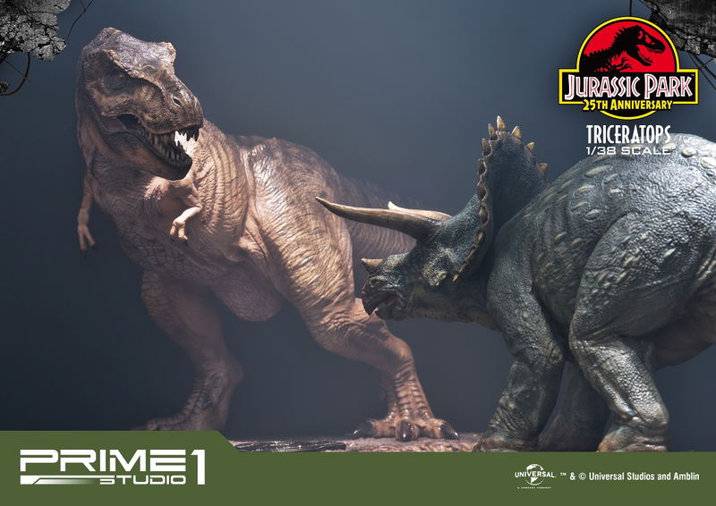 Jurassic Park Prime Collectible 1/38 Scale Figure: Triceratops image 30