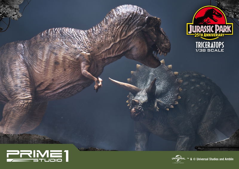 Jurassic Park Prime Collectible 1/38 Scale Figure: Triceratops image 32