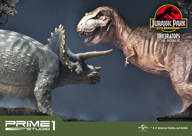 Jurassic Park Prime Collectible 1/38 Scale Figure: Triceratops image 33