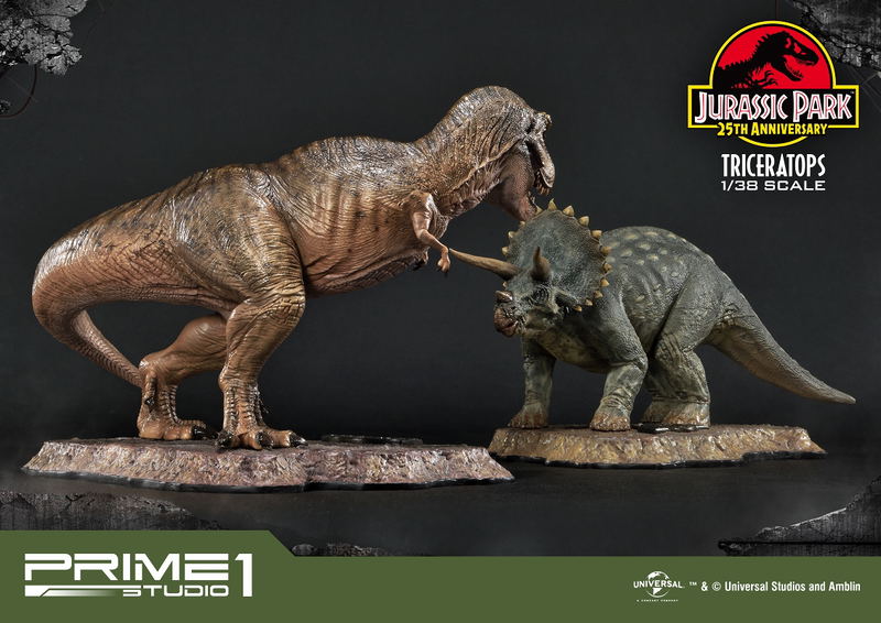 Jurassic Park Prime Collectible 1/38 Scale Figure: Triceratops image 35