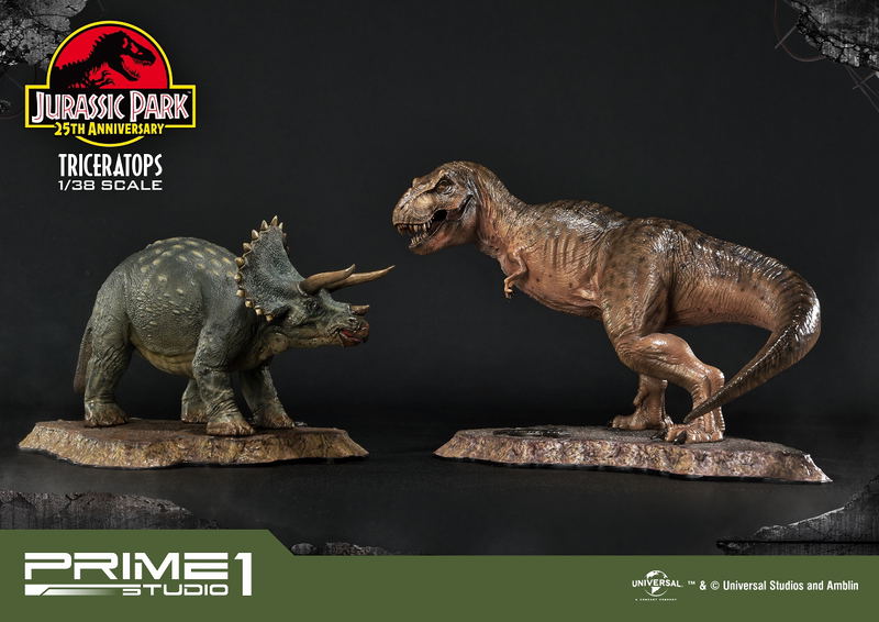 Jurassic Park Prime Collectible 1/38 Scale Figure: Triceratops image 36