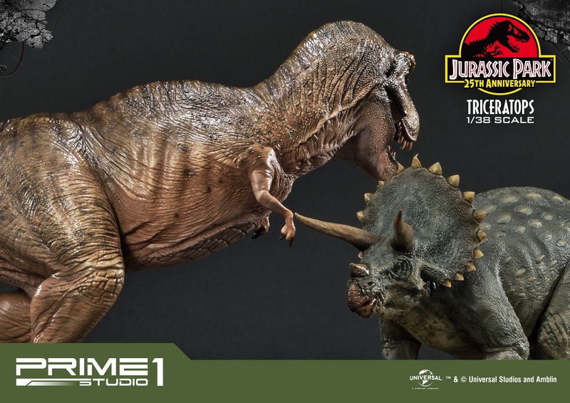 Jurassic Park Prime Collectible 1/38 Scale Figure: Triceratops image 38