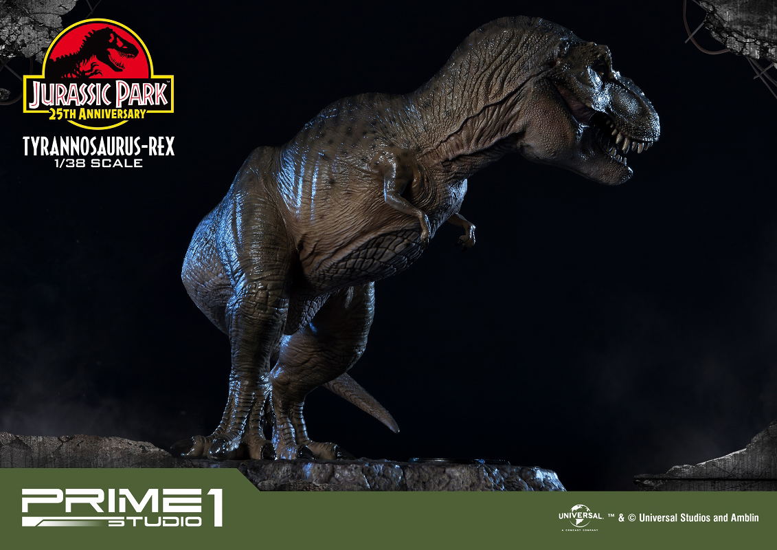 Jurassic Park Prime Collectible 1/38 Scale Figure: Tyrannosaurus-Rex