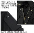 Mobile Suit Gundam 0080: War In The Pocket - Cyclops Squad M-65 Jacket Black (M Size) thumbnail 8