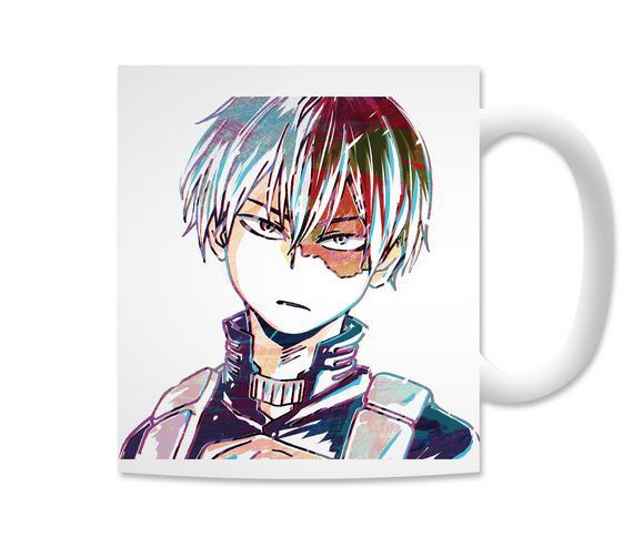 My Hero Academia Ani-Art Mug Cup - Todoroki Shoto image 1