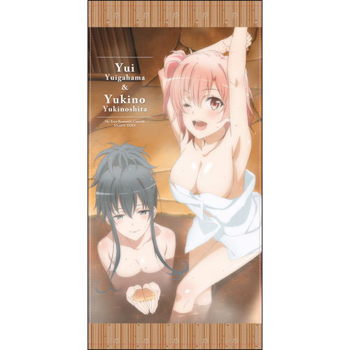My Teen Romantic Comedy Snafu Too! - Yukino And Yui 120cm Big Towel image 1