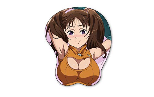 The Seven Deadly Sins Revival of the Commandments 3D Mouse Pad: Diane image 1