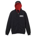 Zombie Land Saga Zippered Hoodie Black x Red (S Size) thumbnail 2