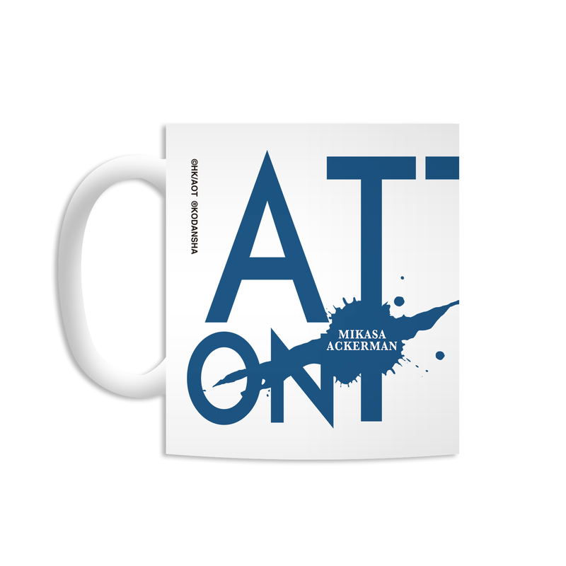 Attack On Titan Ani-Art Mug Cup - Mikasa Ackerman image 2