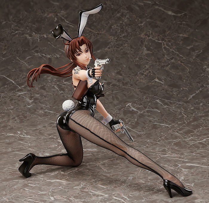 Black Lagoon 1/4 Scale Pre-Painted Figure: Revy Bunny Ver. image 2