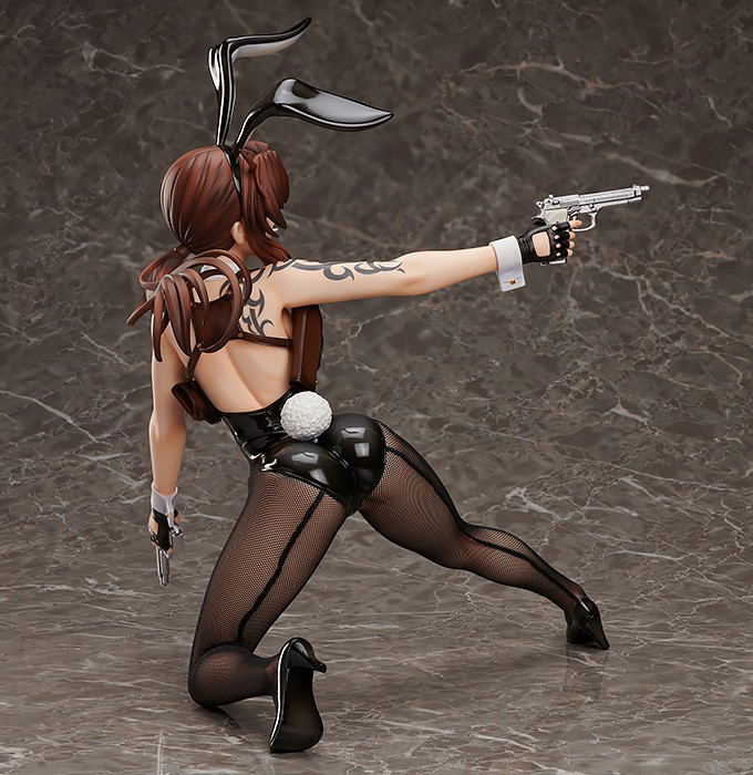 Black Lagoon 1/4 Scale Pre-Painted Figure: Revy Bunny Ver. image 4