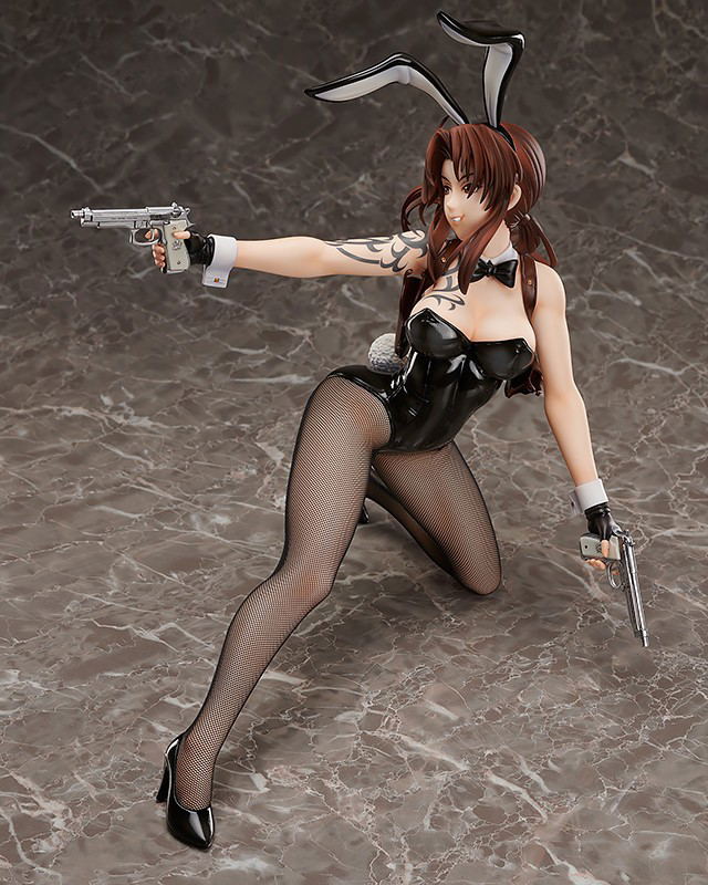 Black Lagoon 1/4 Scale Pre-Painted Figure: Revy Bunny Ver. image 7