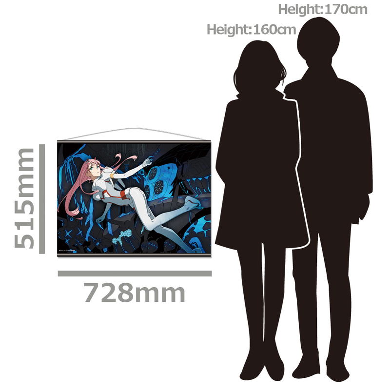 Darling in the FranXX B2 Wall Scroll: Zero Two image 3