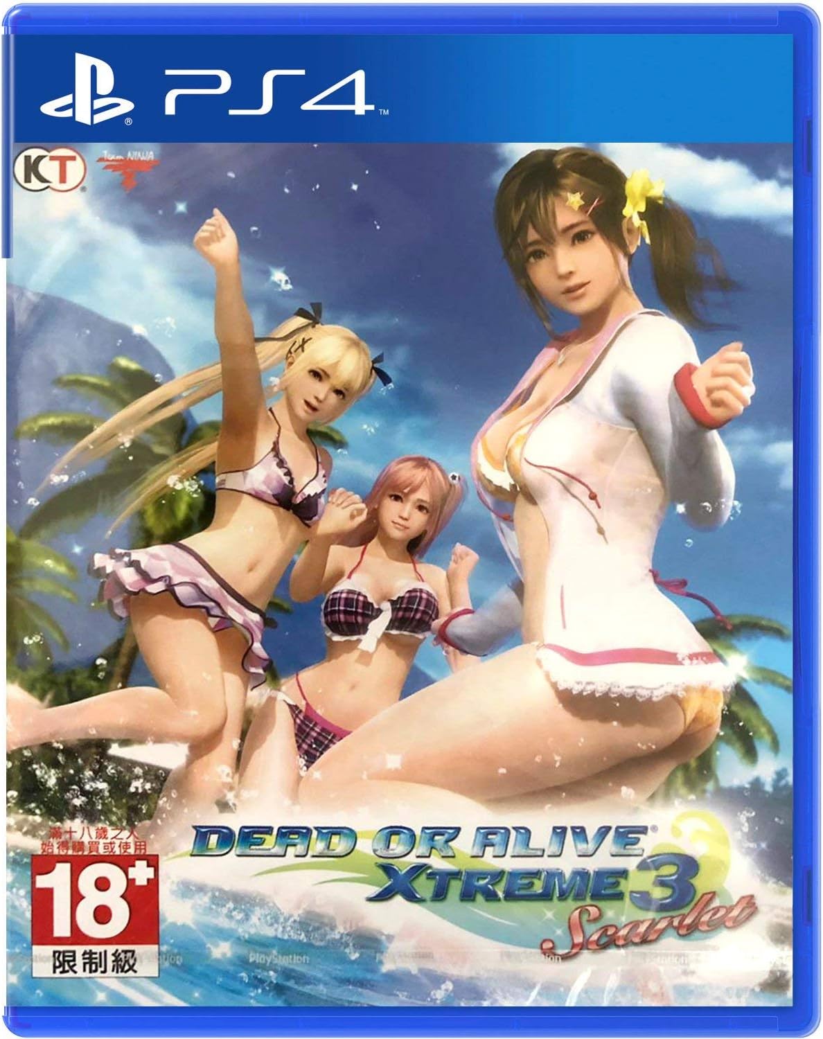 Dead or Alive Xtreme 3: Scarlet (Cover - Asian) for PlayStation 4