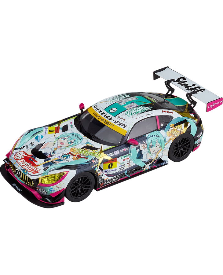 Hatsune Miku GT Project 1/32 Scale Miniature Car: Hatsune Miku AMG 2018 Season Opening Ver. image 1