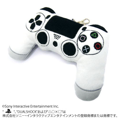 PlayStation Plush Pass Case: Dualshock (R) 4 White image 2