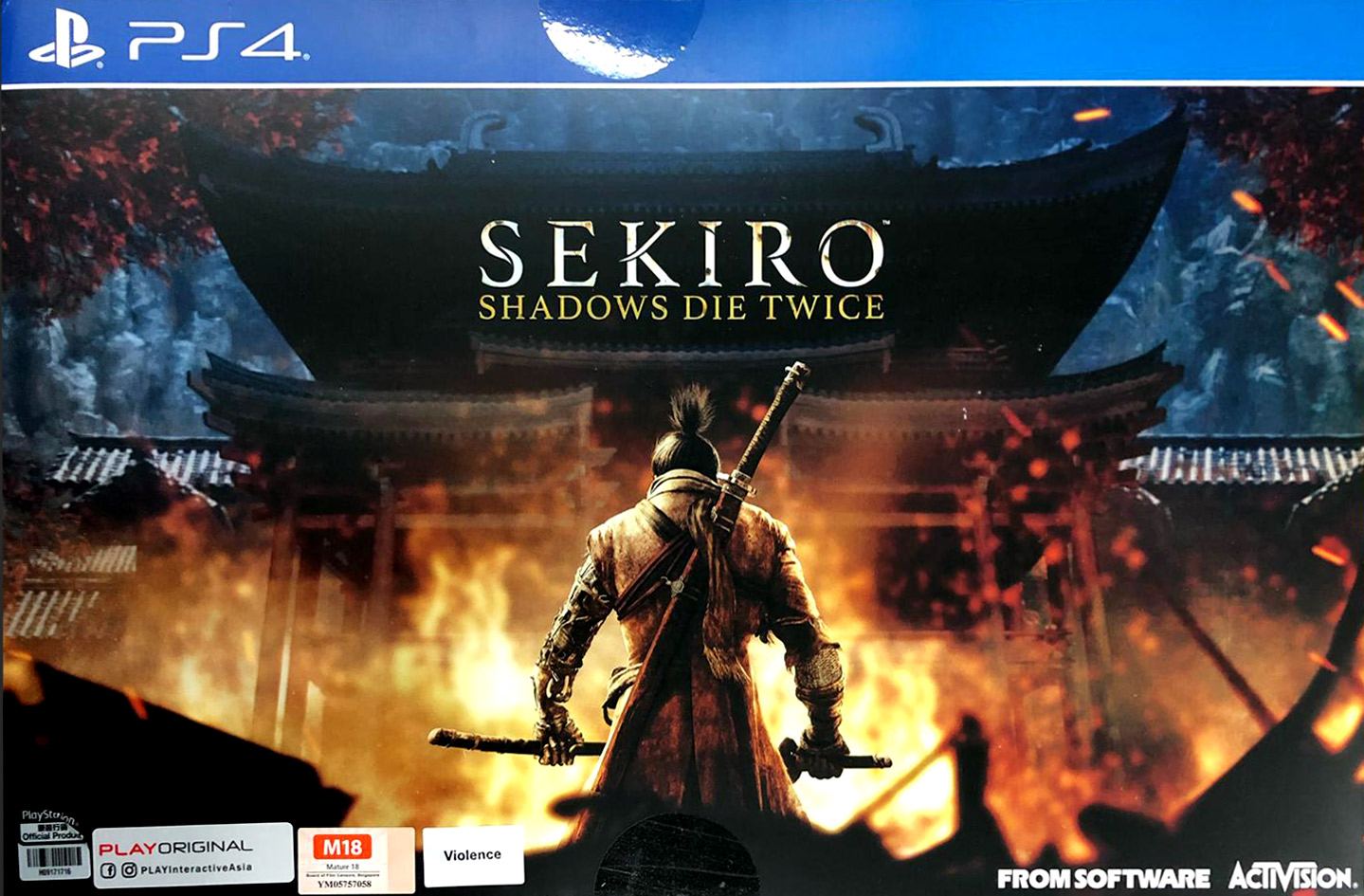 Sekiro: Shadows Die Twice - PS4.