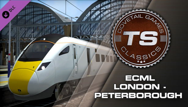 Train Simulator: East Coast Main Line London-Peterborough Route Add-On <span class="ext" style="background-color: #B0000F; color: #FFFFFF;">DLC</span> <span class="ext" style="background-color: #2a475e; color: #FFFFFF;">STEAM</span> <span class="ext ext_digital">digital</span> image 1