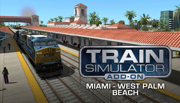 Train Simulator - Miami - West Palm Beach Route Add-On (DLC) DLC STEAM digital — Import Game Deal