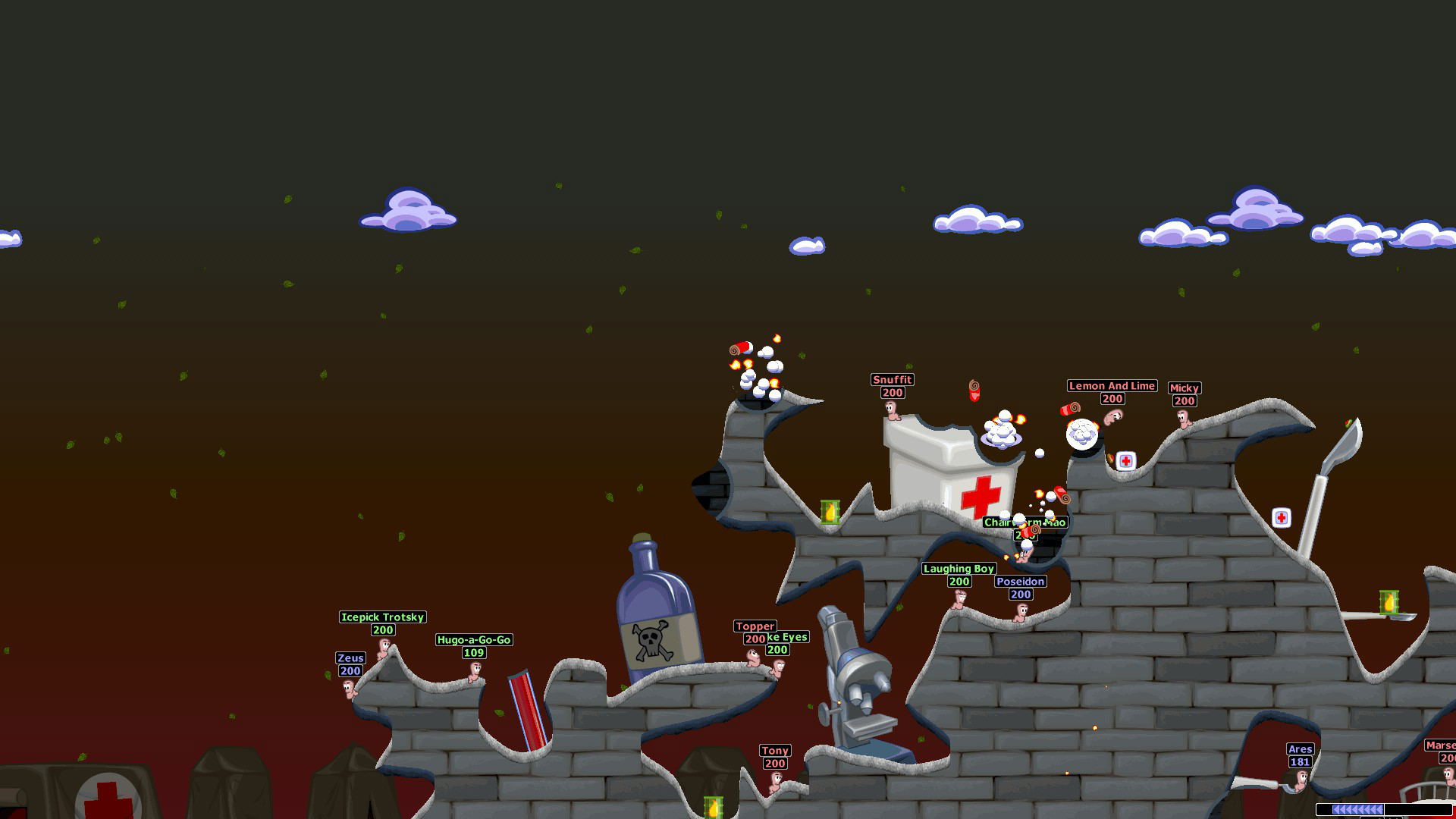 Worms World Party Remastered STEAM digital for Windows