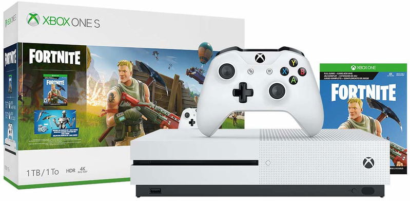 Xbox One S Fortnite Bundle (1TB Console) image 1