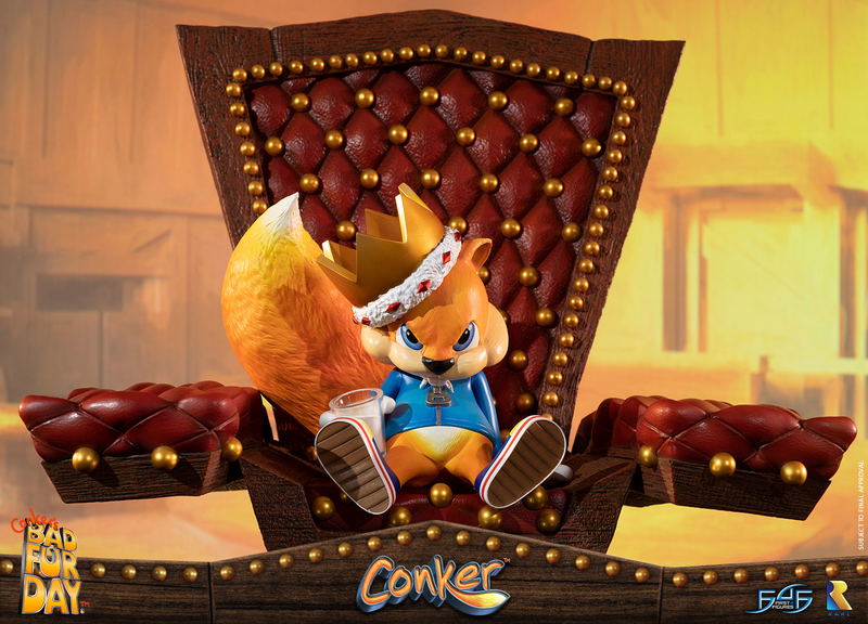 Conker's Bad Fur Day Resin Statue: Conker Standard Edition