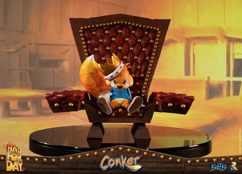 Conker's Bad Fur Day Resin Statue: Conker Standard Edition image 22