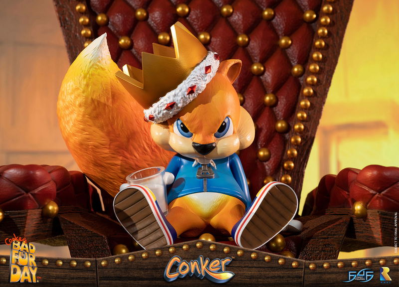 Conker's Bad Fur Day Resin Statue: Conker Standard Edition image 3